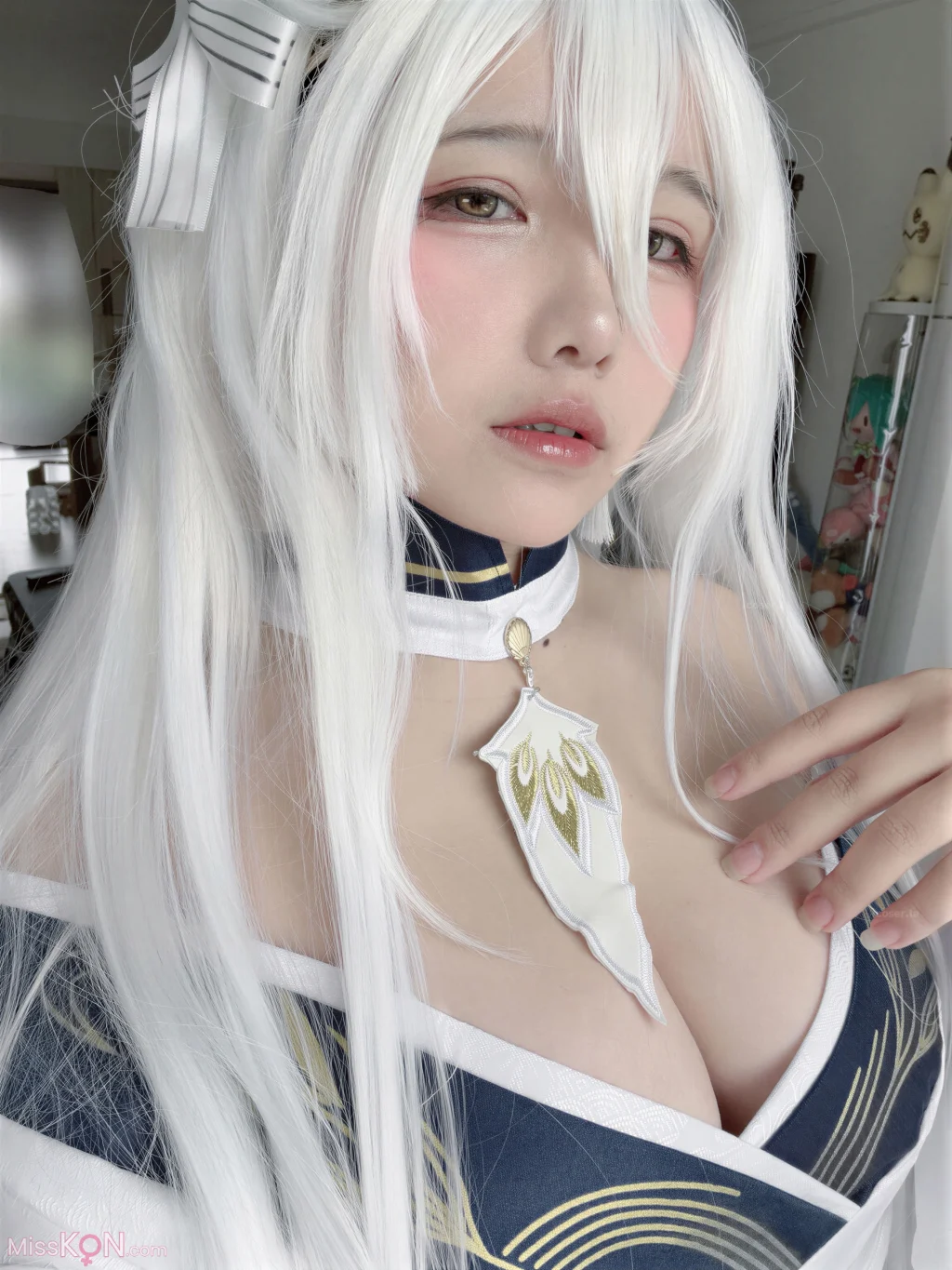 Coser@阿半今天很开心: 碧蓝航线 白凤 和服 (60 photos + 1 video) – Page 3