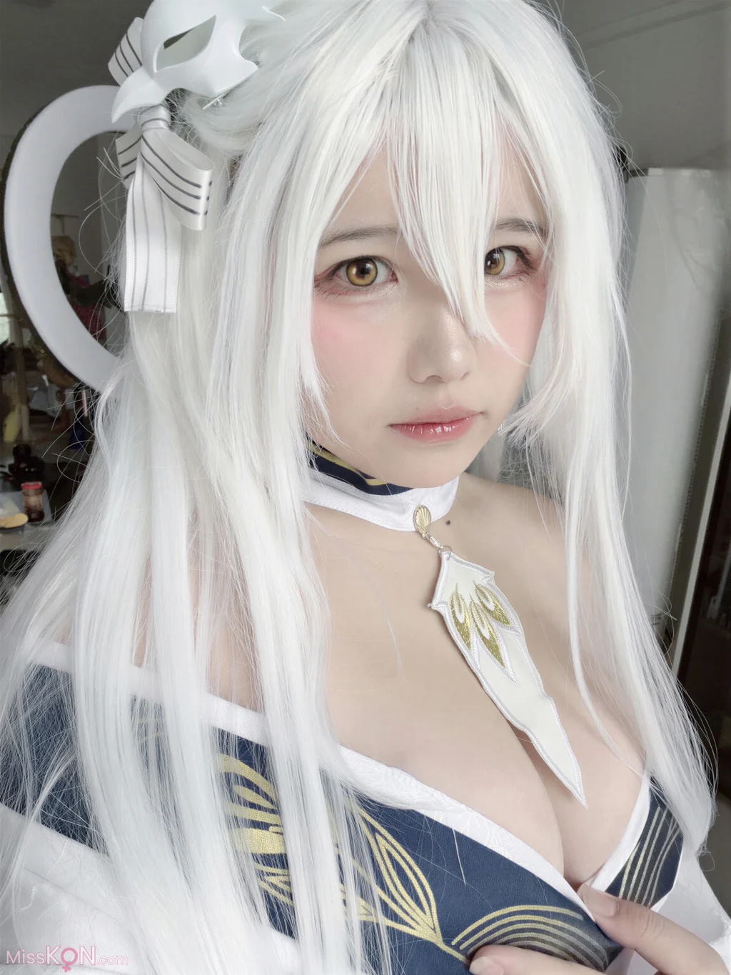 Coser@阿半今天很开心: 碧蓝航线 白凤 和服 (60 photos + 1 video) – Page 3