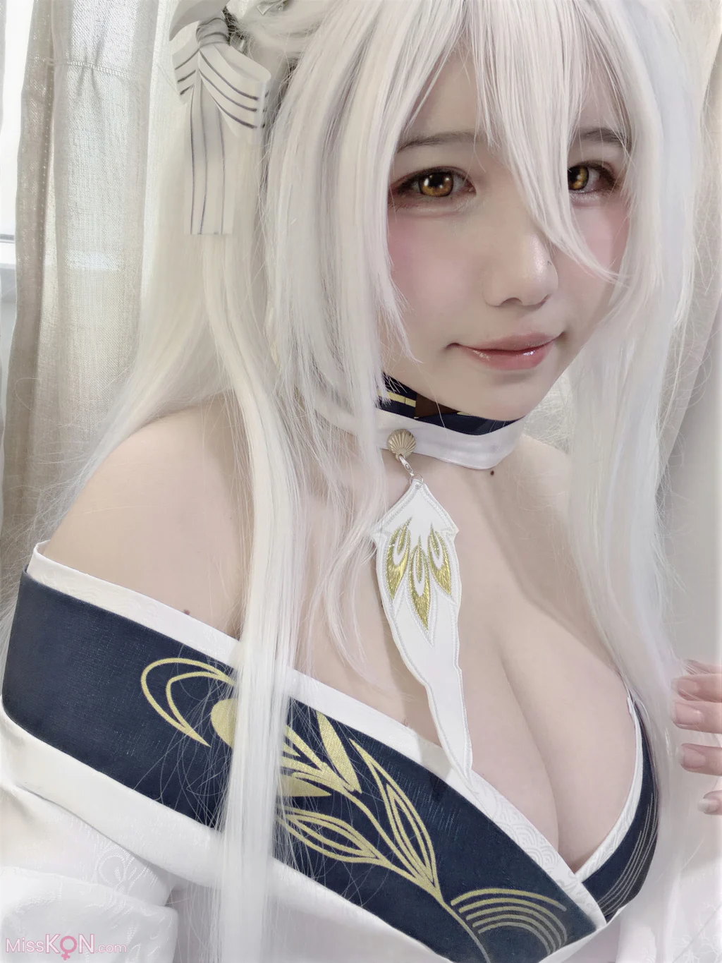 Coser@阿半今天很开心: 碧蓝航线 白凤 和服 (60 photos + 1 video) – Page 3