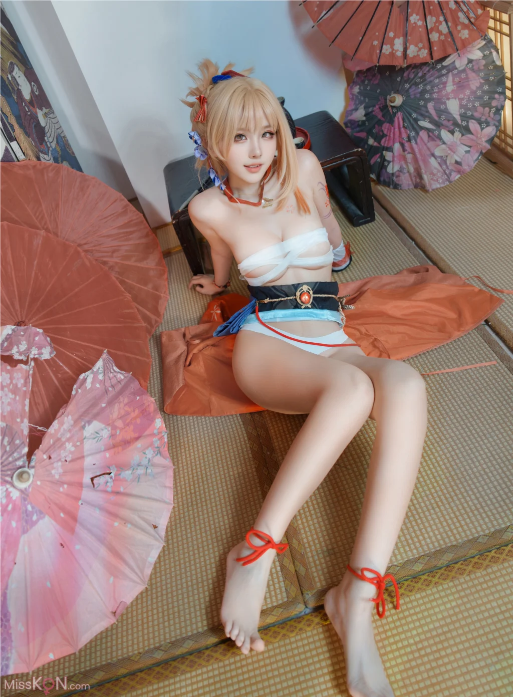 Coser@CatDemon喵崽 (你的喵崽): 原神 宵宫+S (111 photos) – Page 2