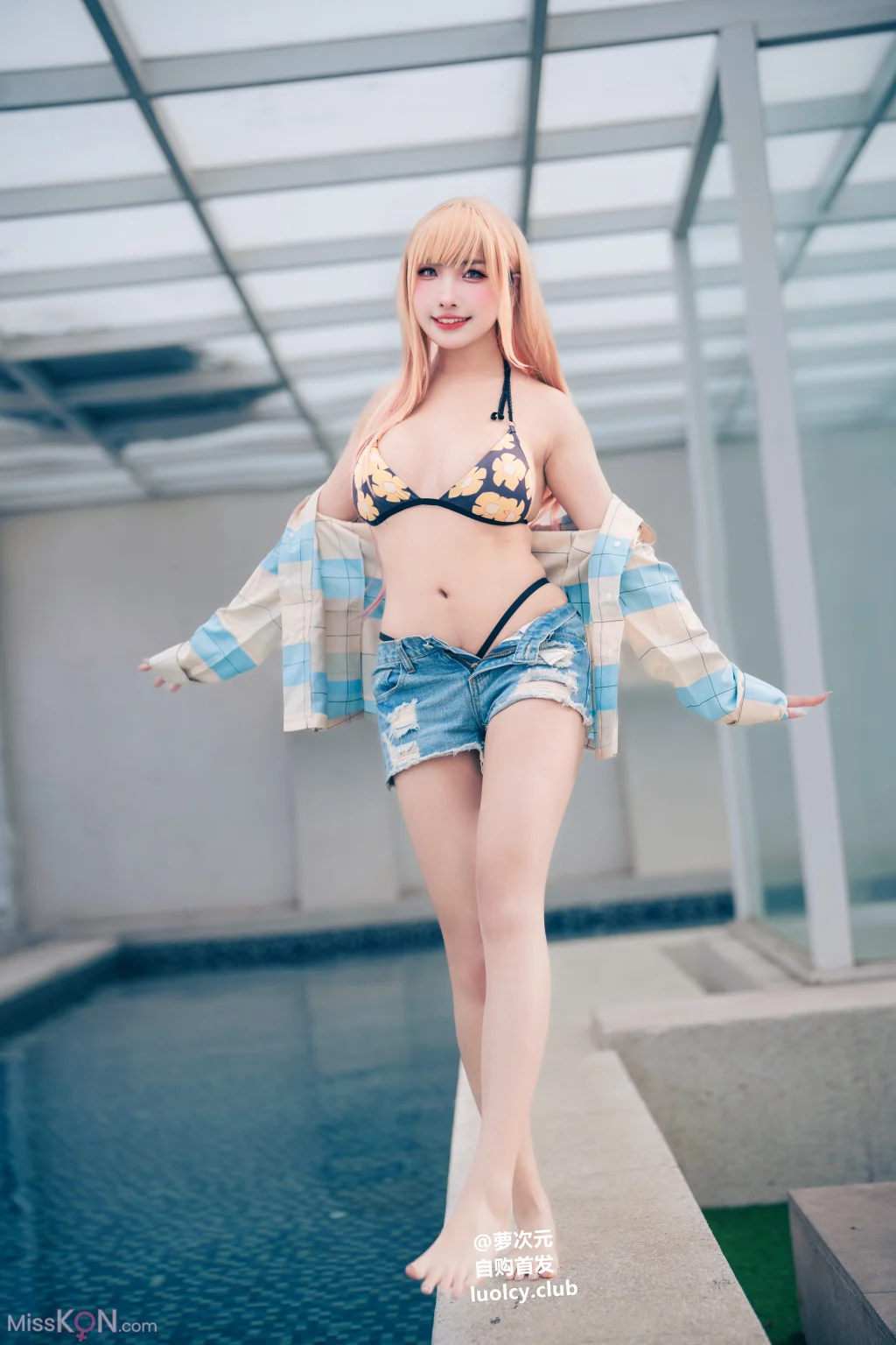 Coser@慕慕Momo: 8K Marin 海夢 – Ver.泳裝 (62 photos + 1 video) – Page 2