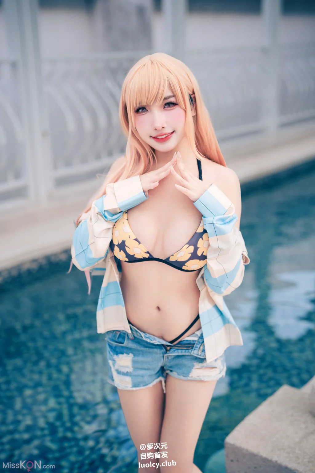 Coser@慕慕Momo: 8K Marin 海夢 – Ver.泳裝 (62 photos + 1 video) – Page 2