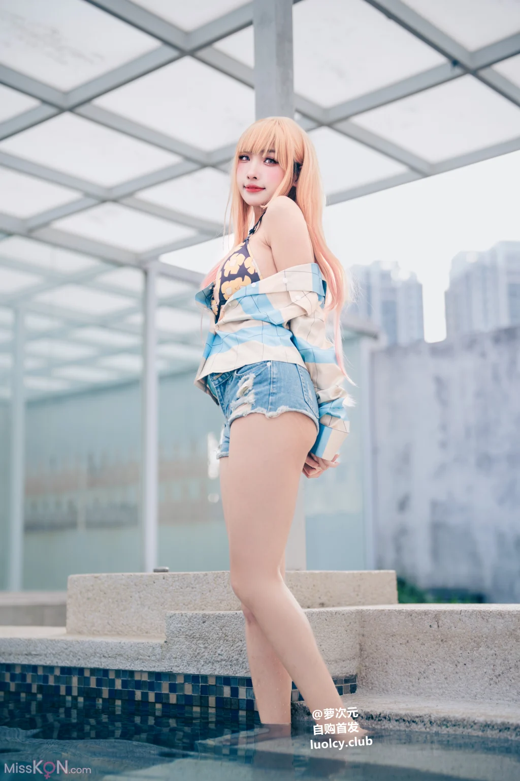 Coser@慕慕Momo: 8K Marin 海夢 – Ver.泳裝 (62 photos + 1 video) – Page 2