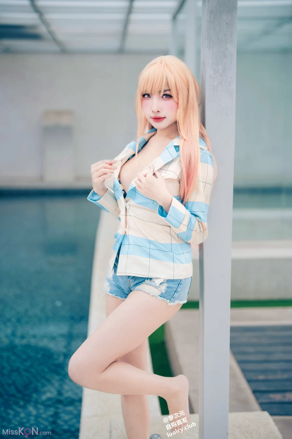 Coser@慕慕Momo: 8K Marin 海夢 – Ver.泳裝 (62 photos + 1 video) – Page 3