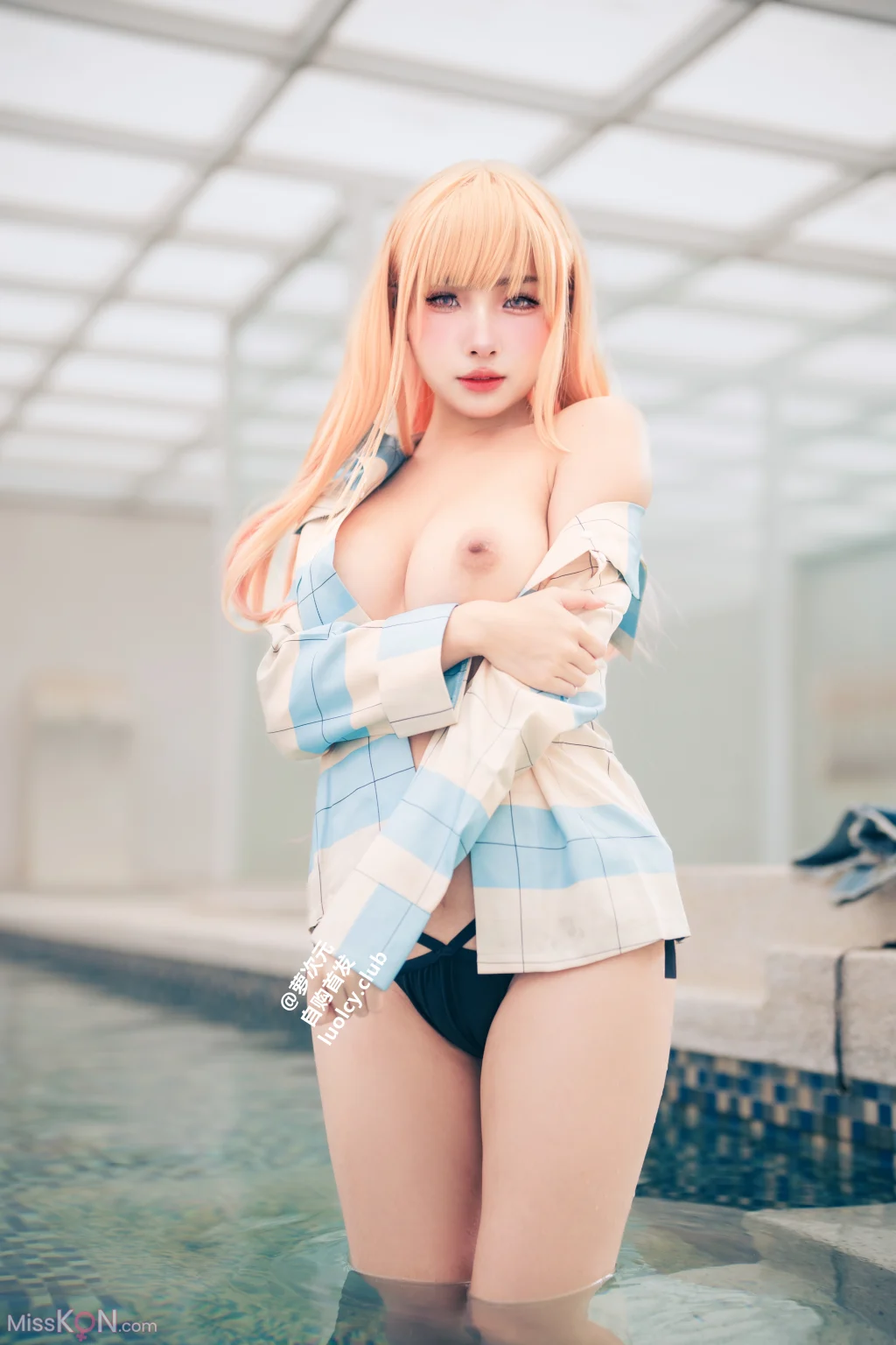 Coser@慕慕Momo: 8K Marin 海夢 – Ver.泳裝 (62 photos + 1 video) – Page 3