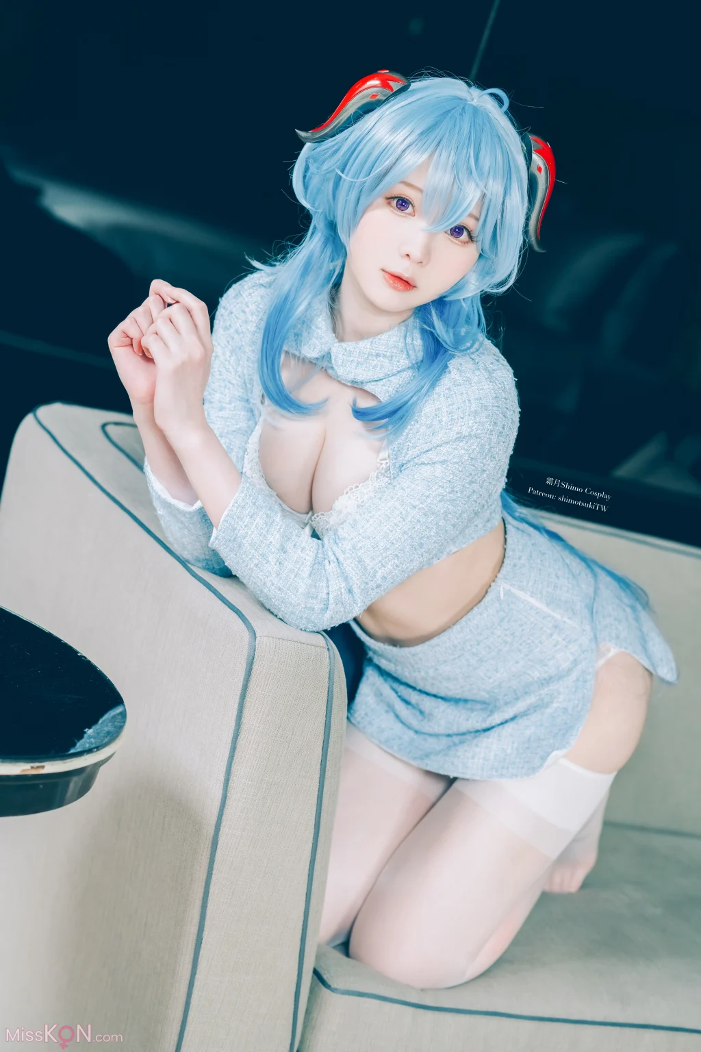 Coser@霜月shimo: Ganyu lingerie (15 photos) – Page 2