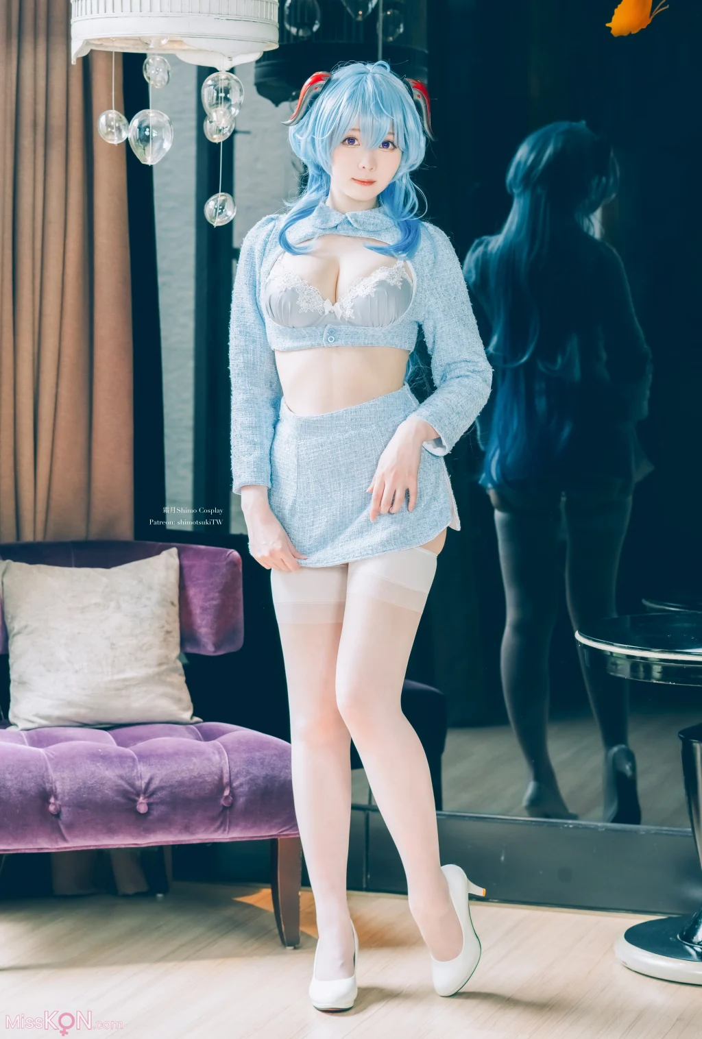 Coser@霜月shimo: Ganyu lingerie (15 photos) – Page 2
