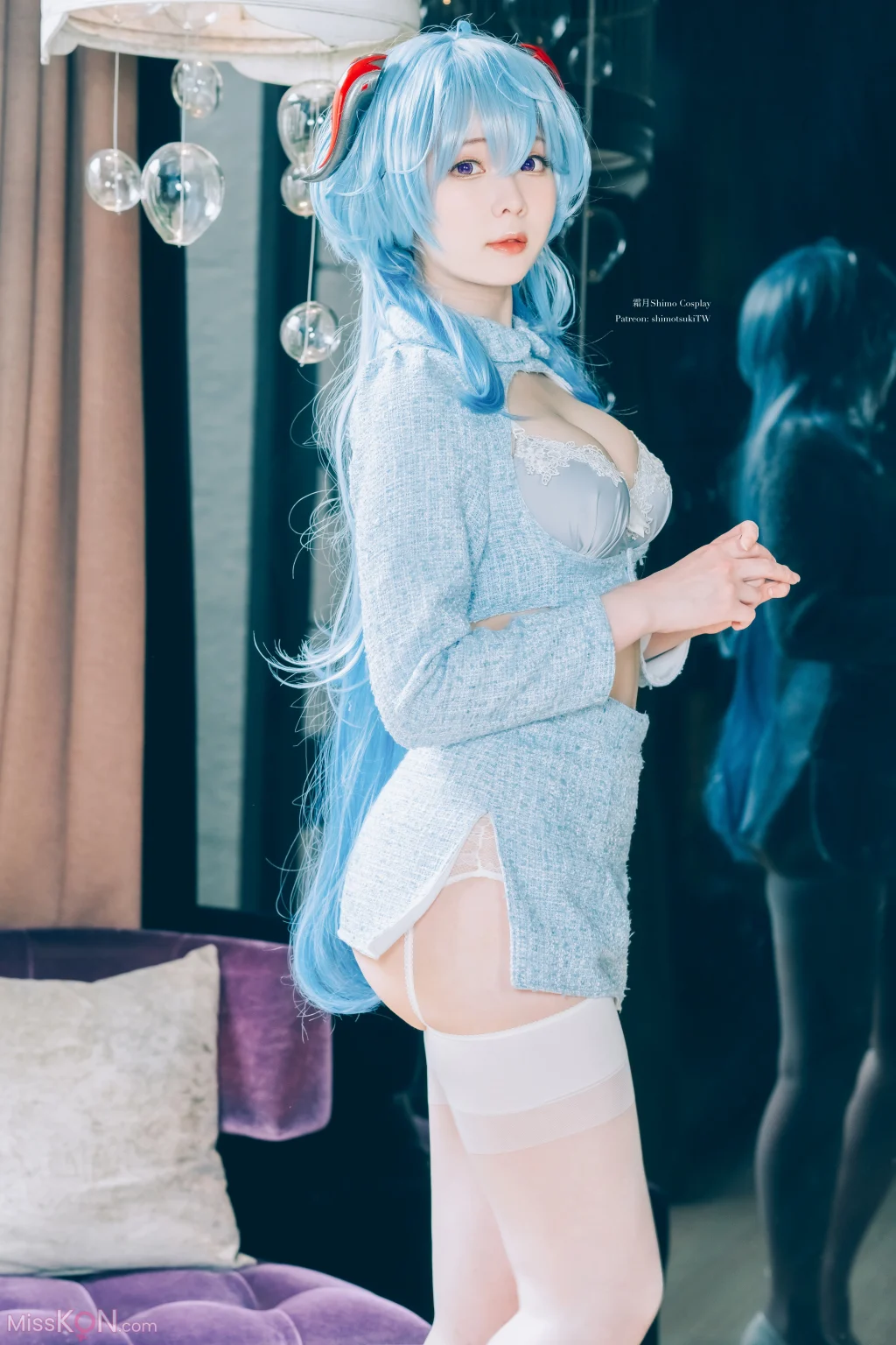 Coser@霜月shimo: Ganyu lingerie (15 photos) – Page 2