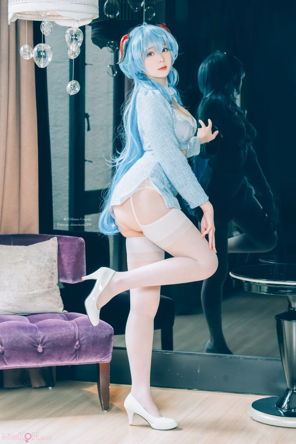 Coser@霜月shimo: Ganyu lingerie (15 photos) – Page 2