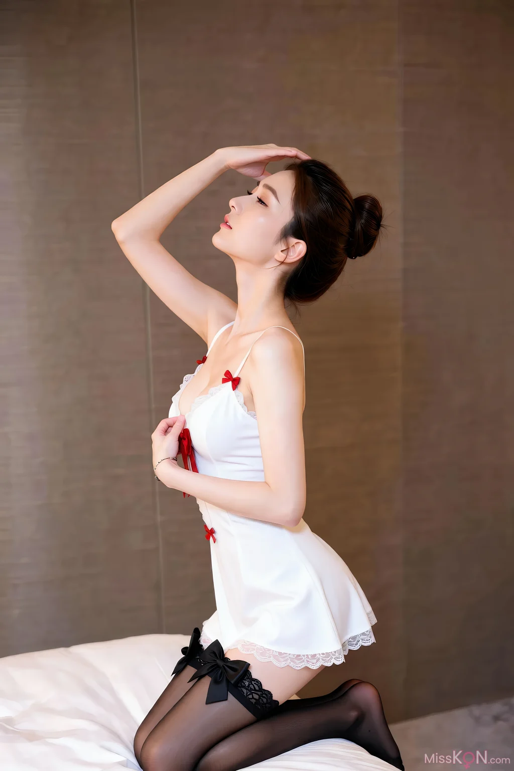 [AIGirl] 一柠lemon 红色蝴蝶结 (76 photos) – Page 2