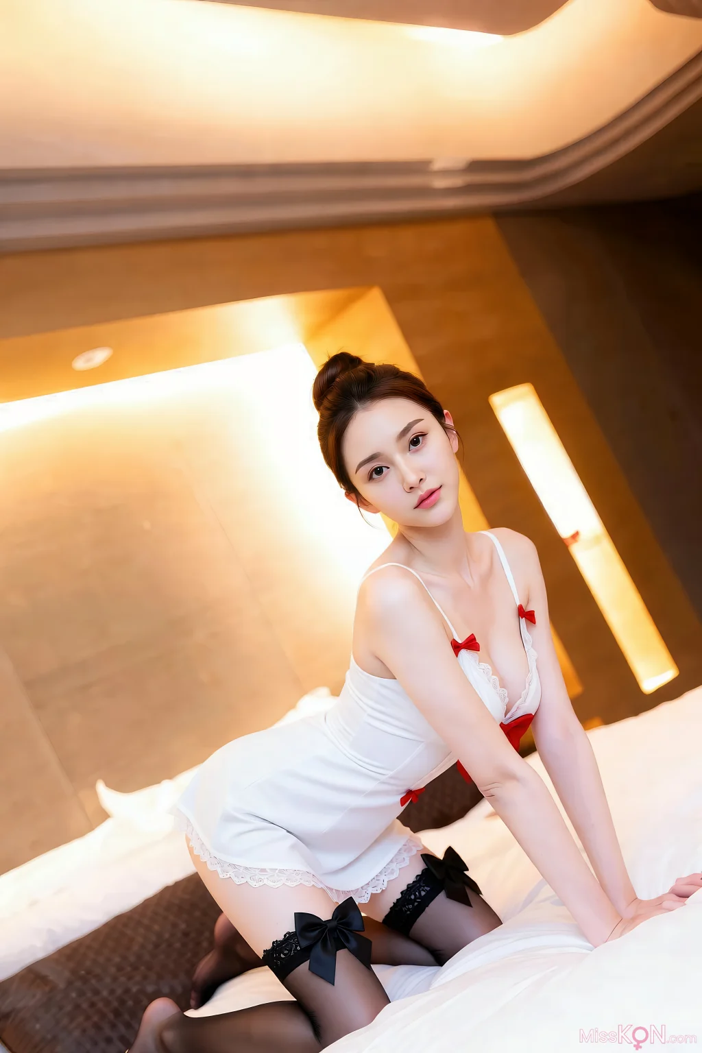 [AIGirl] 一柠lemon 红色蝴蝶结 (76 photos) – Page 3
