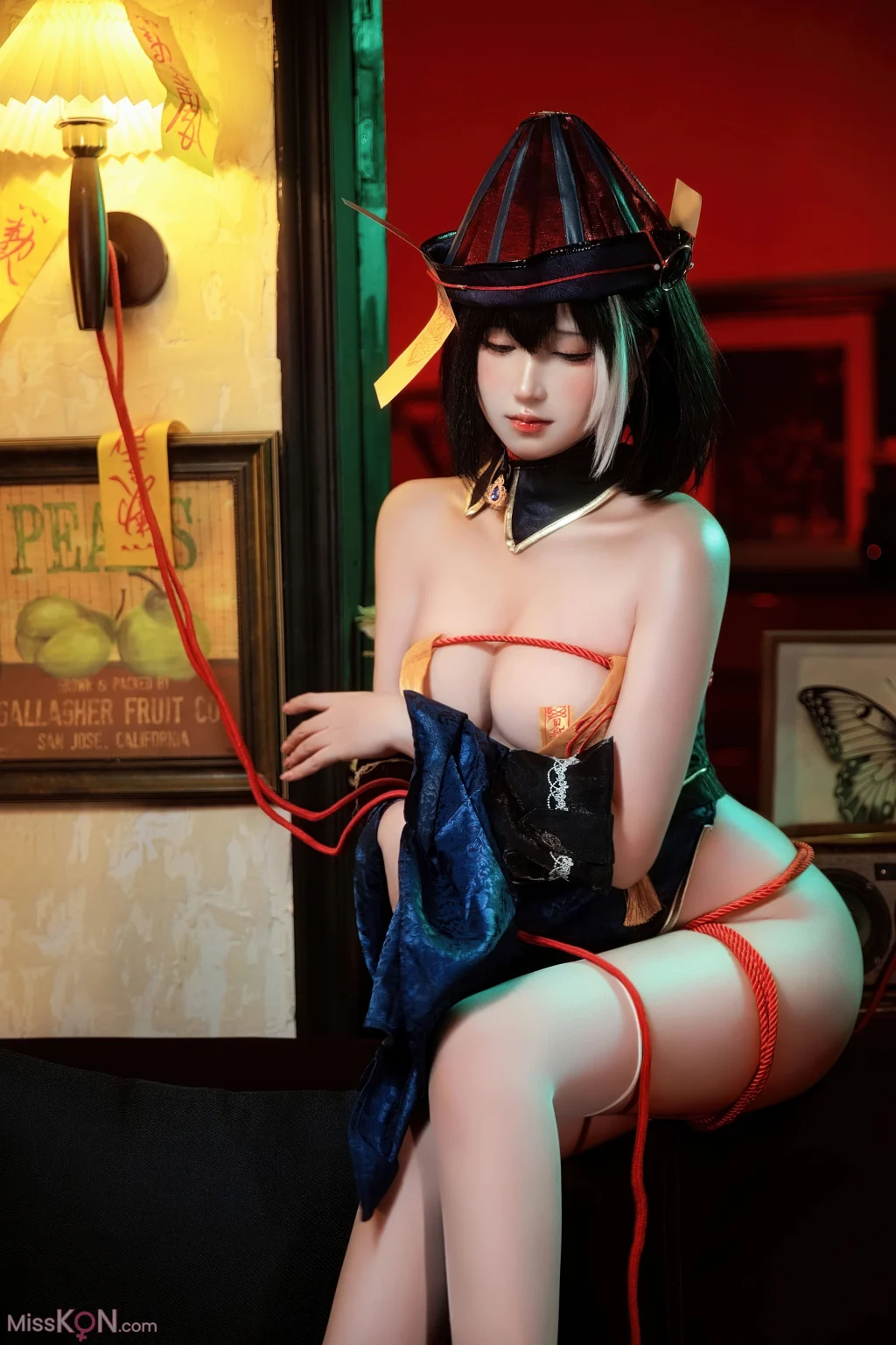 Coser@三度_69: 碧蓝航线 华甲小僵尸 (80 photos + 1 video)