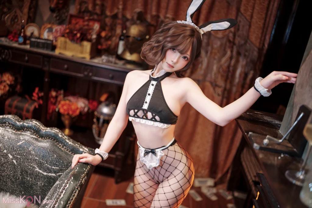 Coser@Bangni邦尼: 网袜兔女郎 (76 photos) – Page 3