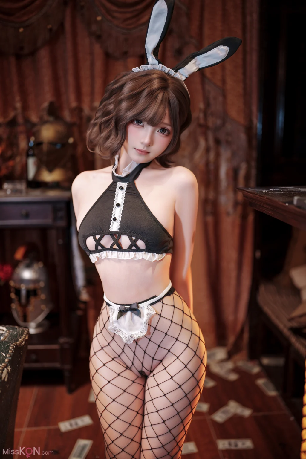 Coser@Bangni邦尼: 网袜兔女郎 (76 photos) – Page 3