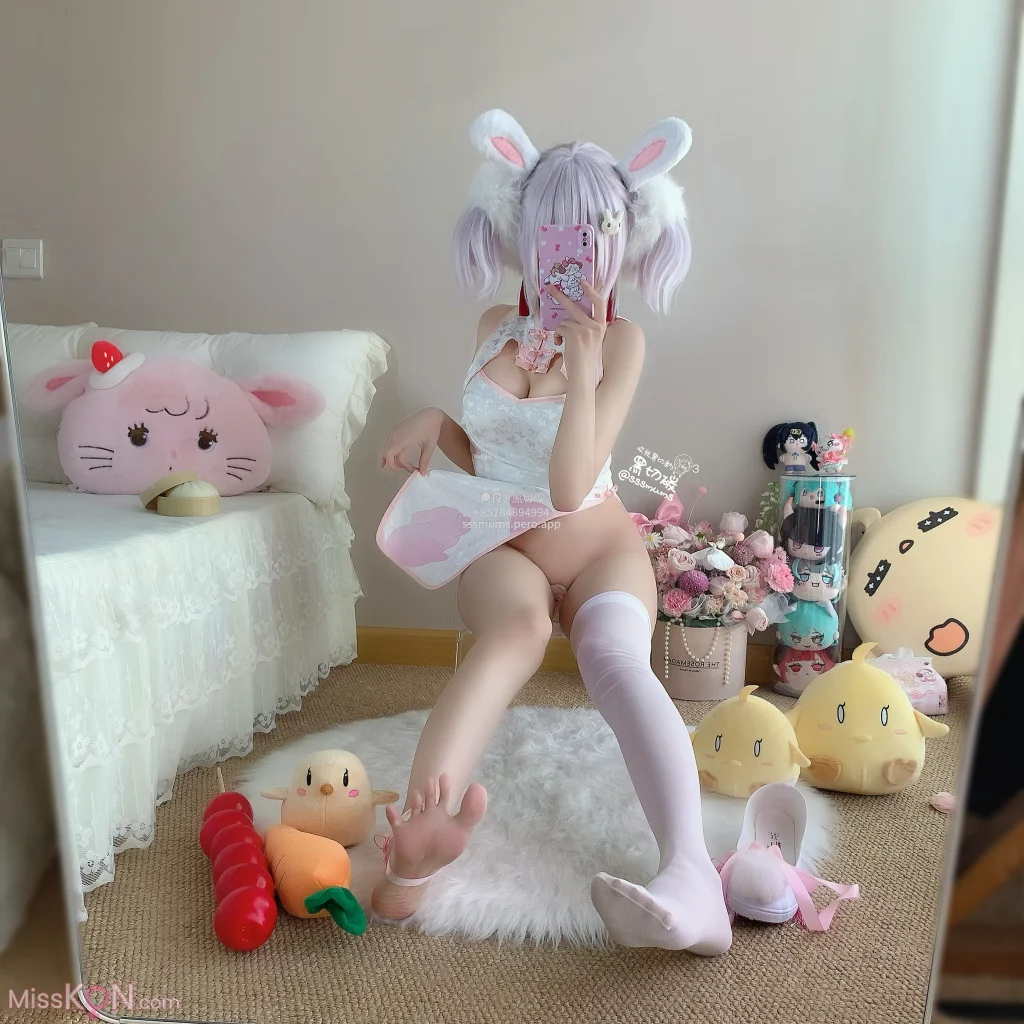 Coser@曲奇软fufu: 拉菲兔兔旗袍 (36 photos + 4 videos) – Page 2