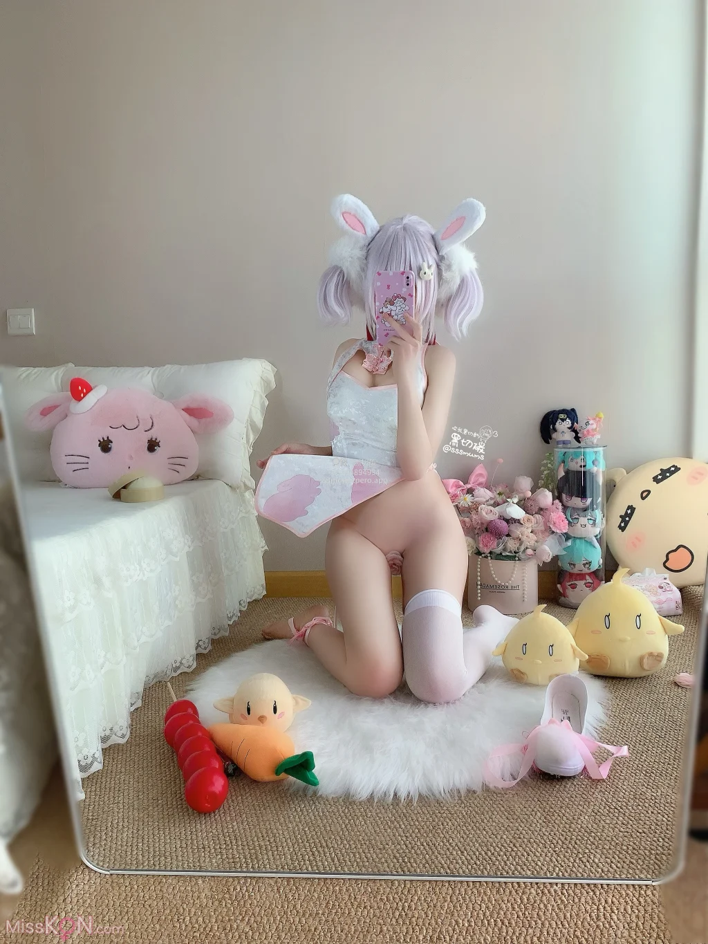 Coser@曲奇软fufu: 拉菲兔兔旗袍 (36 photos + 4 videos) – Page 2