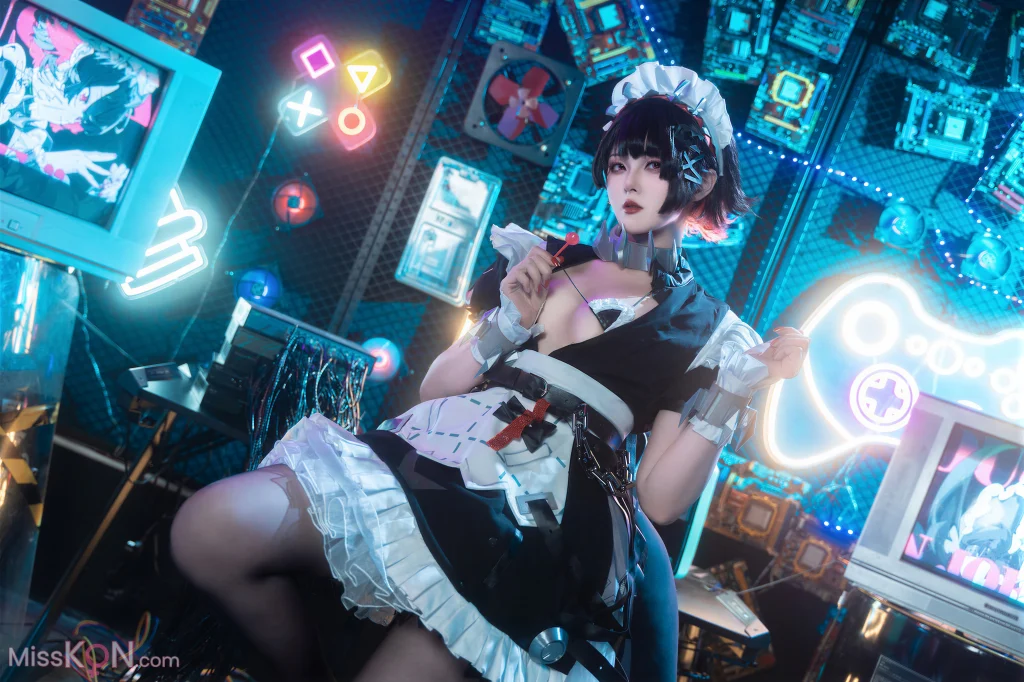Coser@Natsuko夏夏子: 绝区零 艾莲乔 (93 photos + 4 videos)