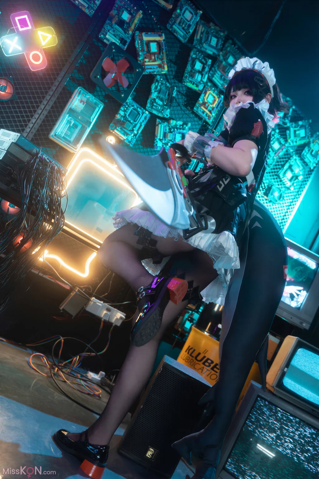 Coser@Natsuko夏夏子: 绝区零 艾莲乔 (93 photos + 4 videos)