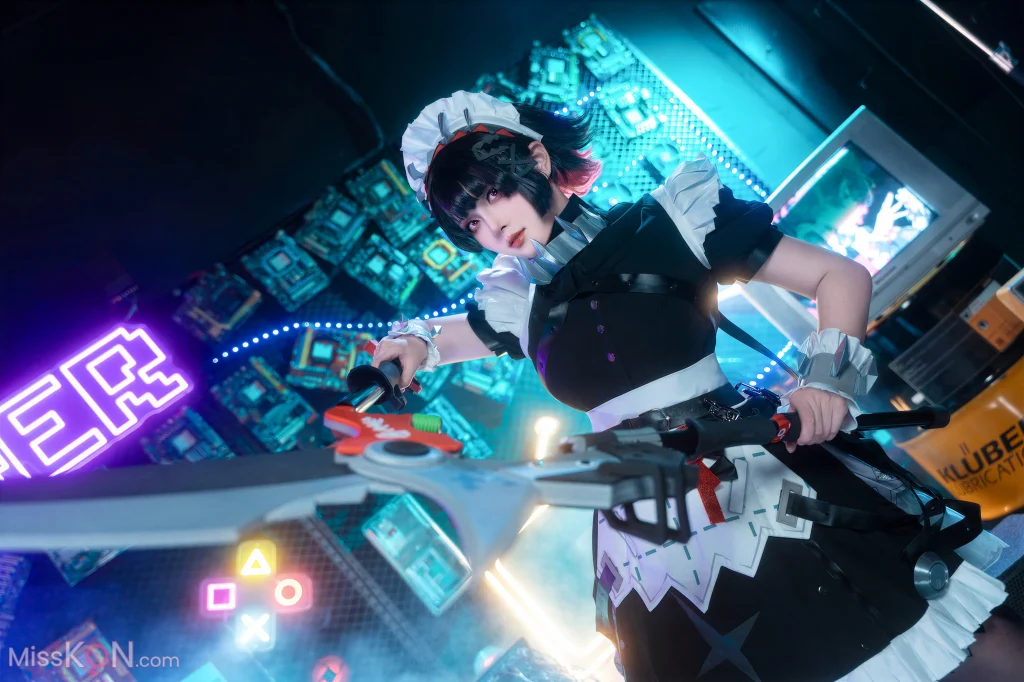 Coser@Natsuko夏夏子: 绝区零 艾莲乔 (93 photos + 4 videos)