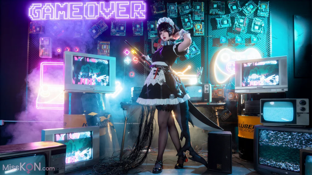 Coser@Natsuko夏夏子: 绝区零 艾莲乔 (93 photos + 4 videos)