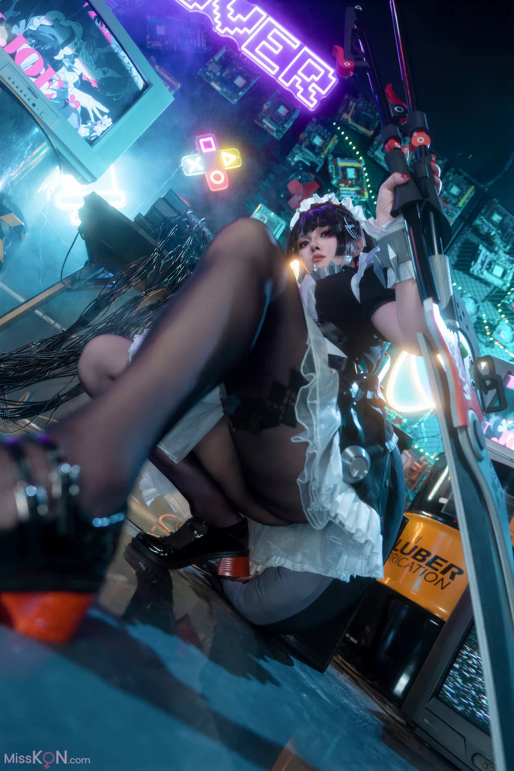 Coser@Natsuko夏夏子: 绝区零 艾莲乔 (93 photos + 4 videos)