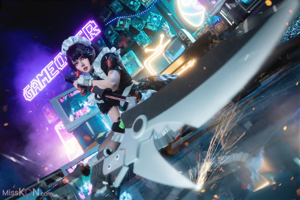 Coser@Natsuko夏夏子: 绝区零 艾莲乔 (93 photos + 4 videos)