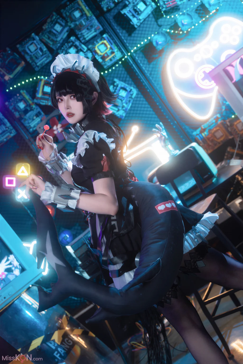 Coser@Natsuko夏夏子: 绝区零 艾莲乔 (93 photos + 4 videos)