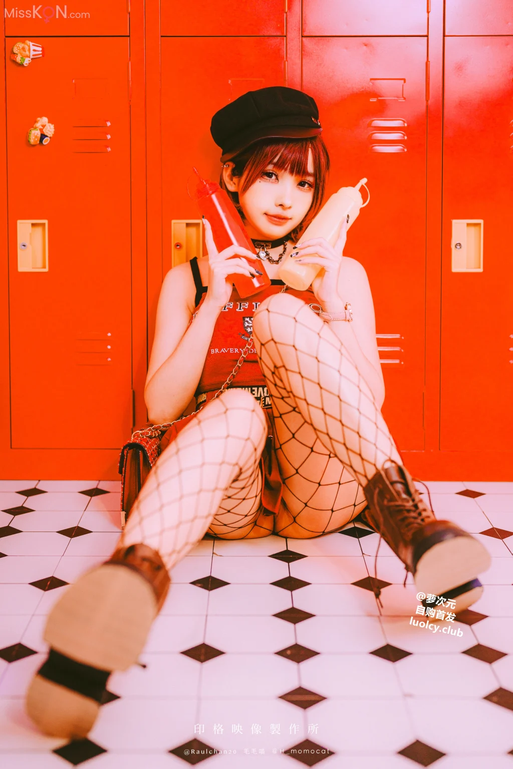 Coser@慕慕Momo: 8K Rebellion 反叛 (45 photos + 2 videos)