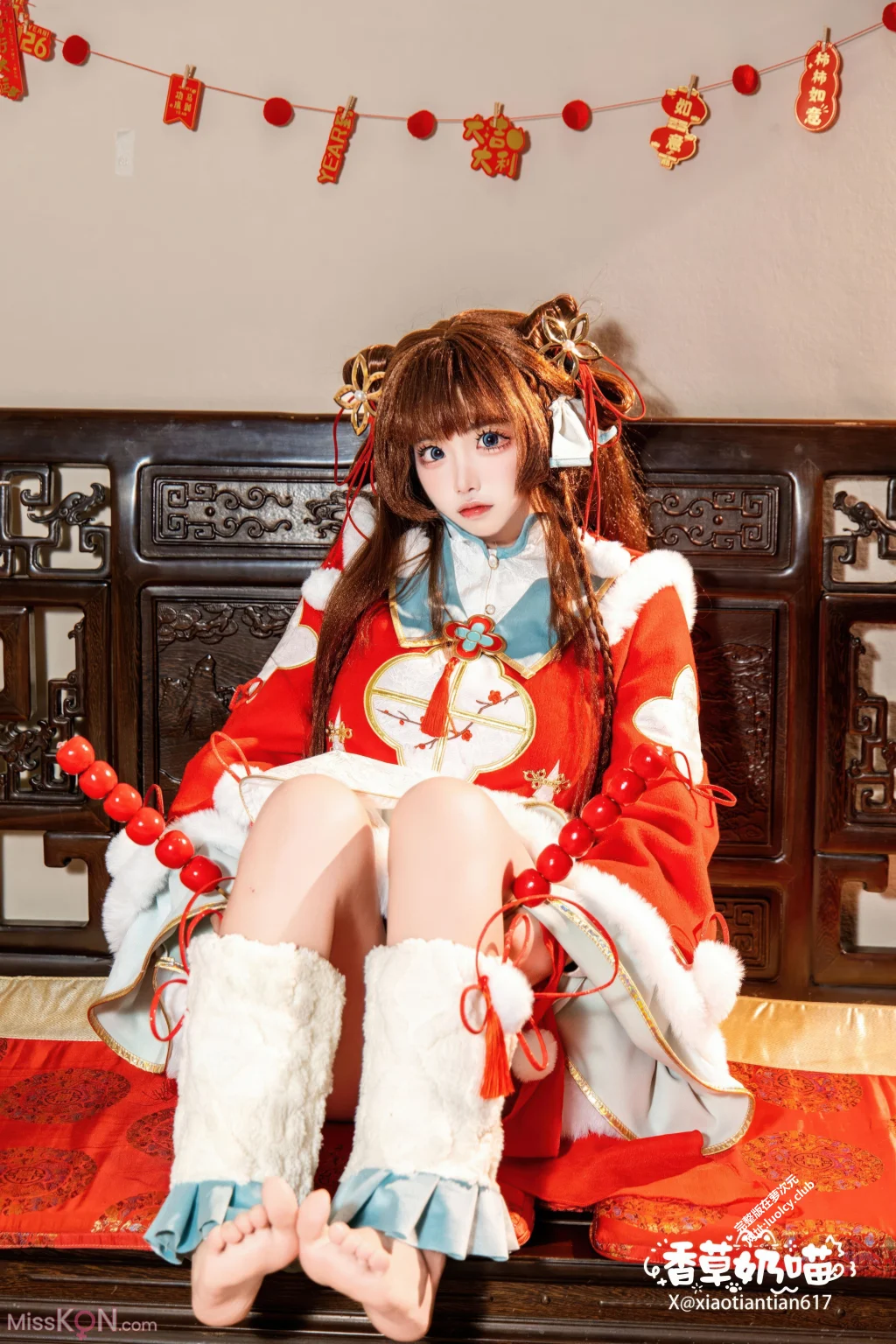 Coser@香草奶喵: 日进斗金 (108 photos + 15 videos)