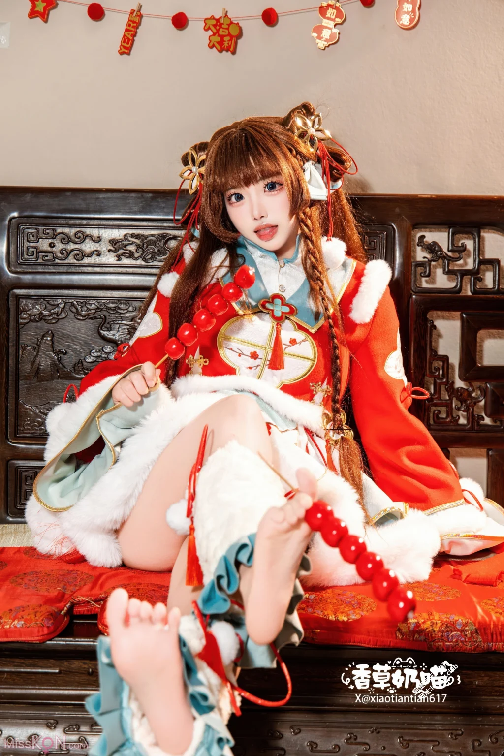 Coser@香草奶喵: 日进斗金 (108 photos + 15 videos)