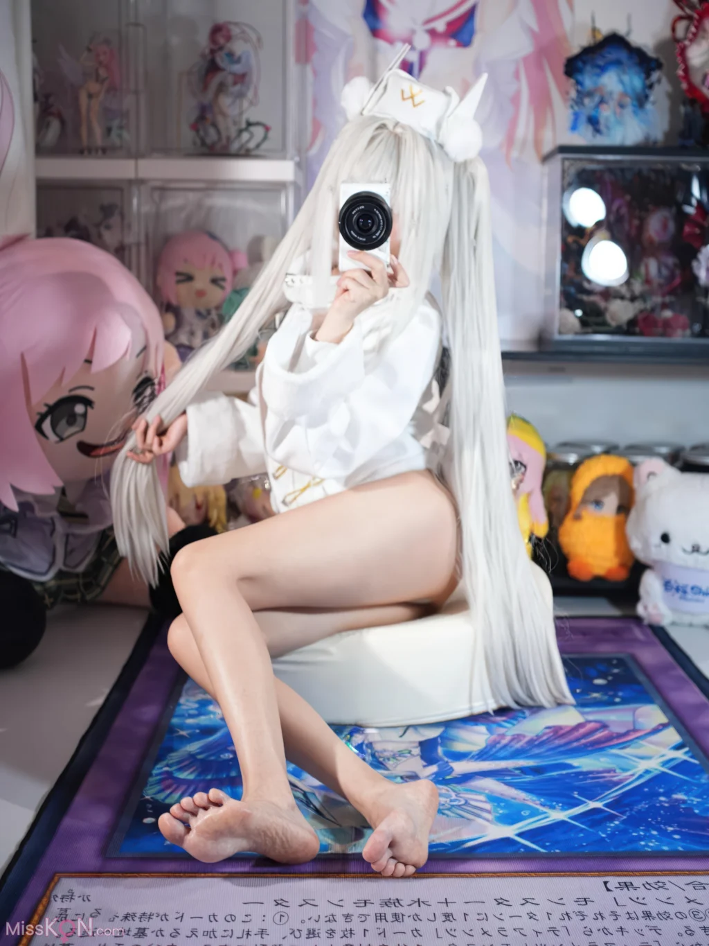 Coser@白栎Shirly: 白兔幸运列车 (116 photos + 23 videos)