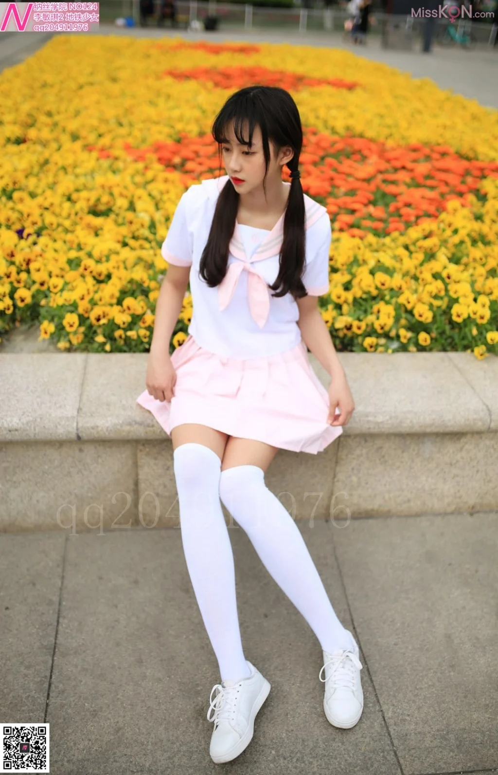 [NS纳丝摄影] No.020: 李敏琪 地铁少女 (93 photos + 1 video)
