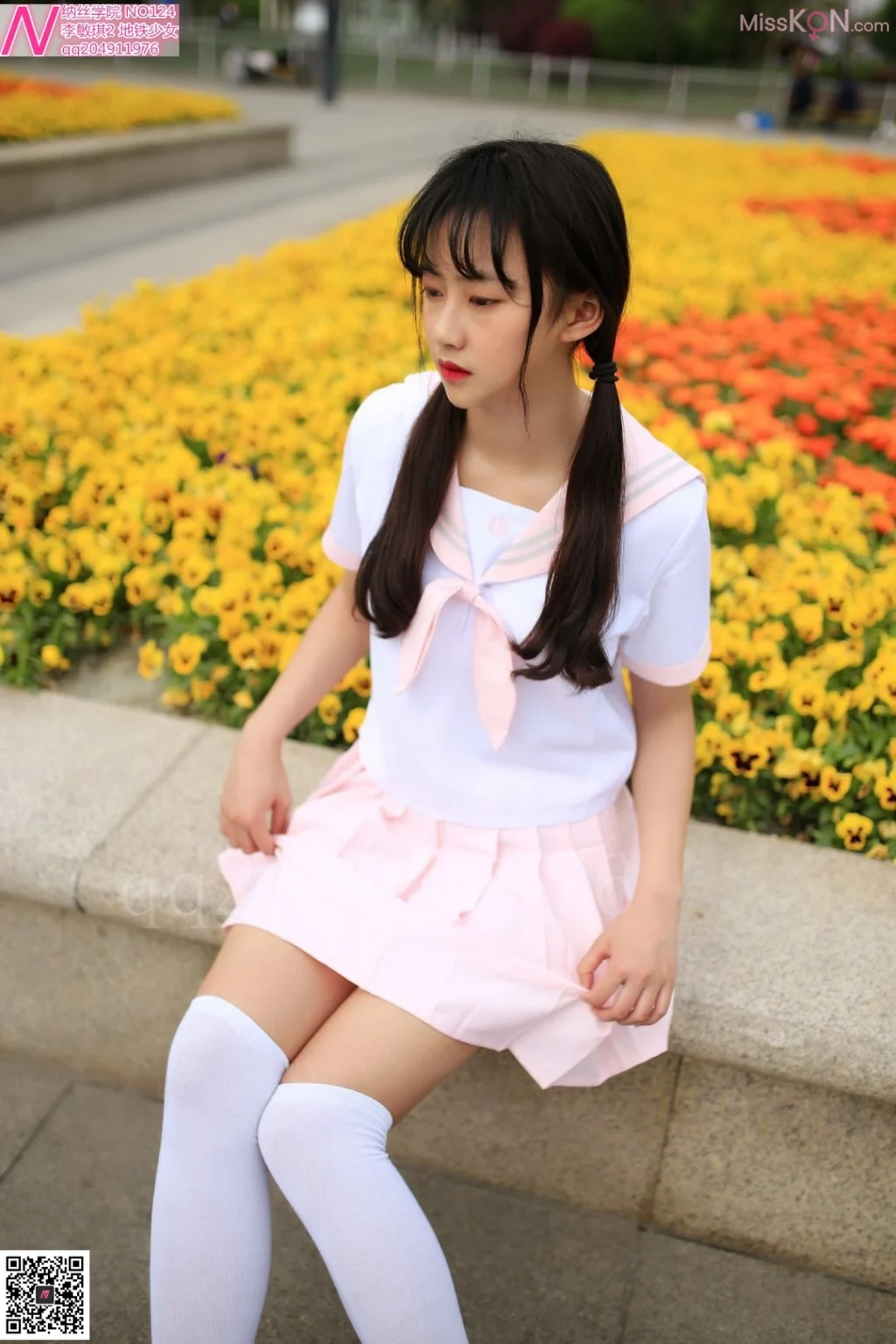 [NS纳丝摄影] No.020: 李敏琪 地铁少女 (93 photos + 1 video)
