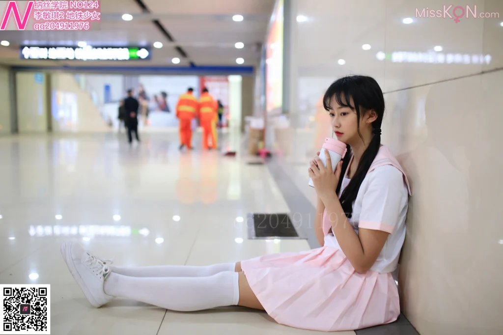 [NS纳丝摄影] No.020: 李敏琪 地铁少女 (93 photos + 1 video)