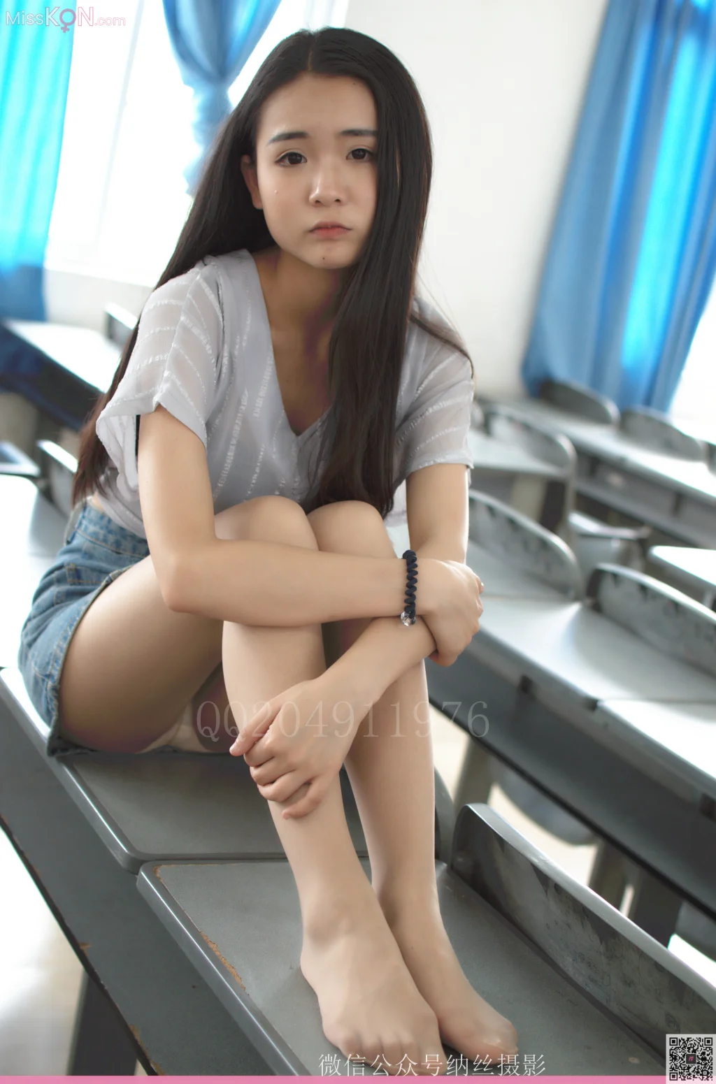 [NS纳丝摄影] No.024: 刘瑞儿 教室肉丝 (41 photos) – Page 2