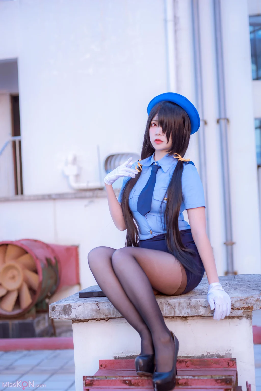 Coser@二佐Nisa: 约会大作战 狂三 女警 (28 photos)