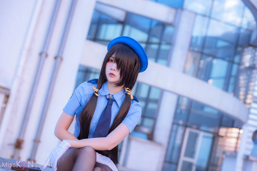 Coser@二佐Nisa: 约会大作战 狂三 女警 (28 photos)
