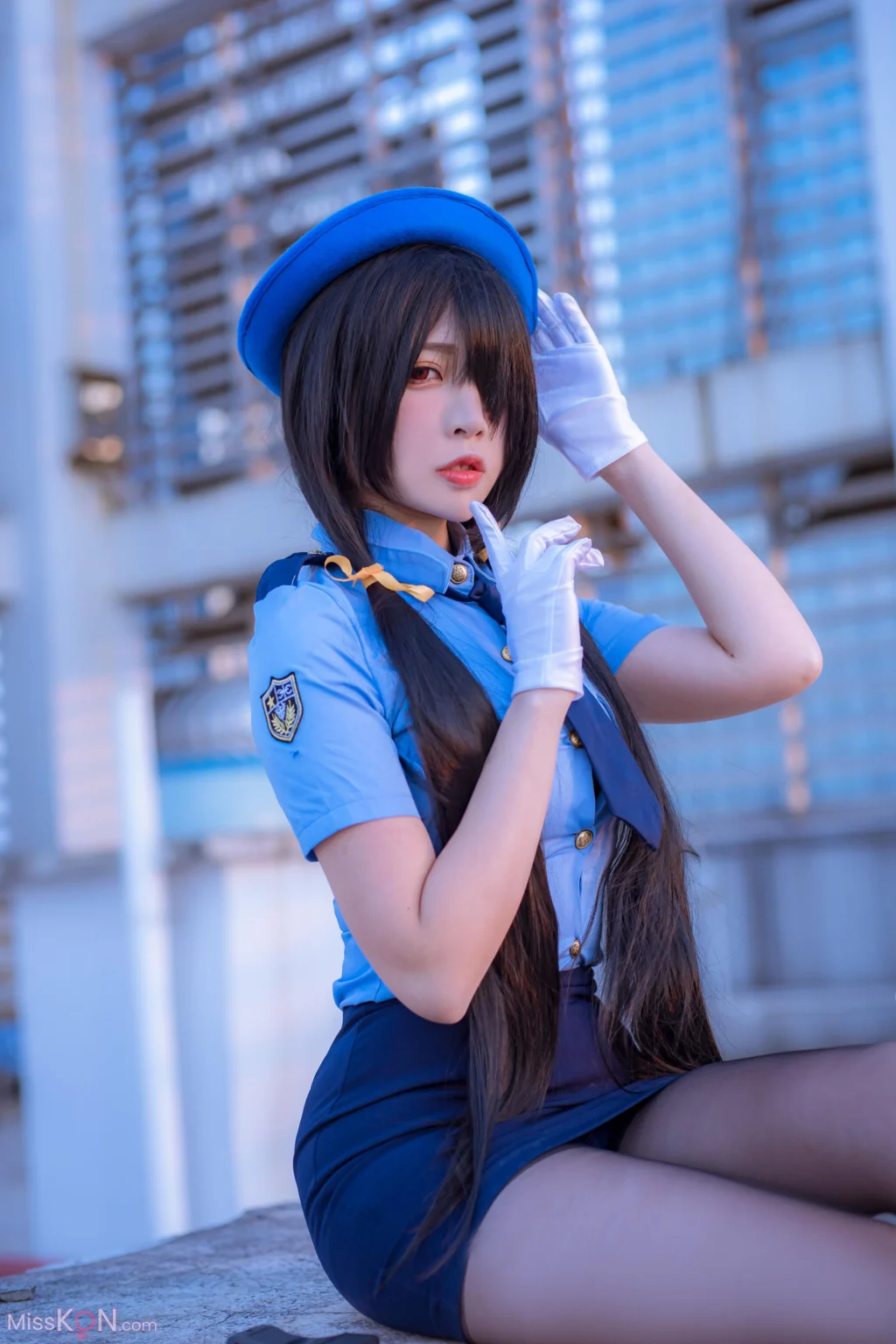 Coser@二佐Nisa: 约会大作战 狂三 女警 (28 photos)
