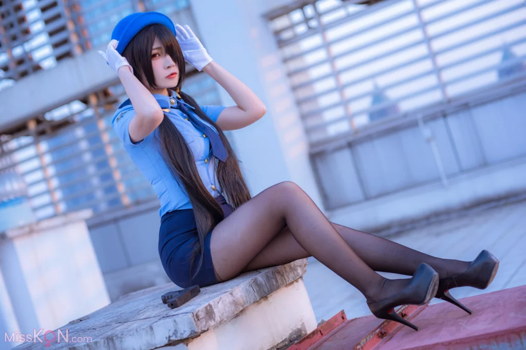 Coser@二佐Nisa: 约会大作战 狂三 女警 (28 photos)