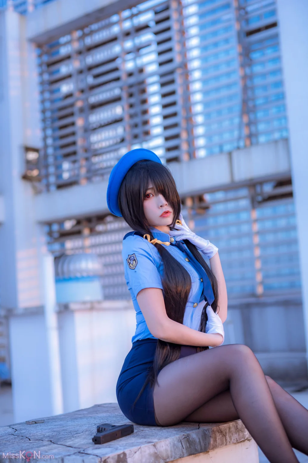 Coser@二佐Nisa: 约会大作战 狂三 女警 (28 photos)