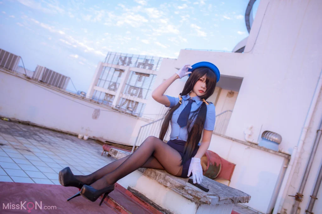 Coser@二佐Nisa: 约会大作战 狂三 女警 (28 photos)