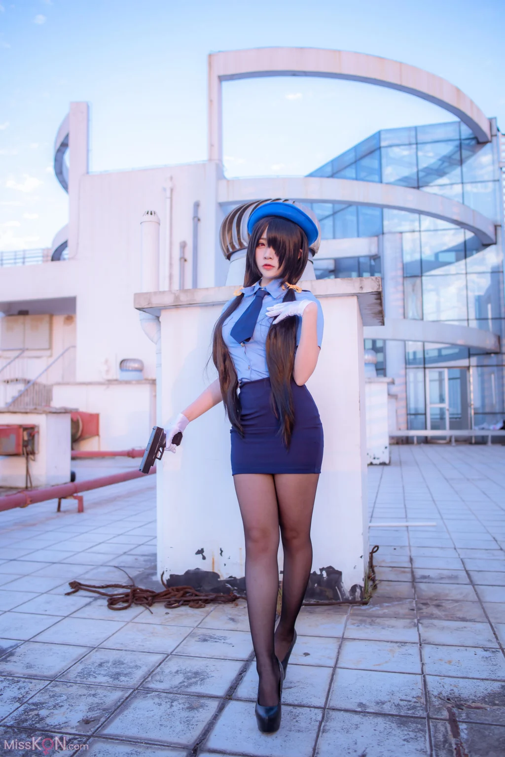 Coser@二佐Nisa: 约会大作战 狂三 女警 (28 photos) – Page 2