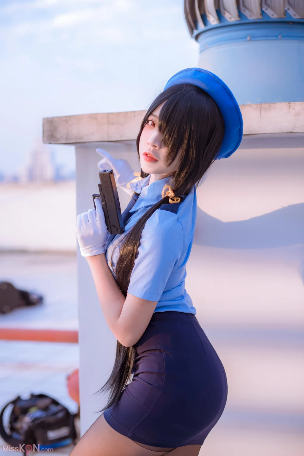Coser@二佐Nisa: 约会大作战 狂三 女警 (28 photos) – Page 2