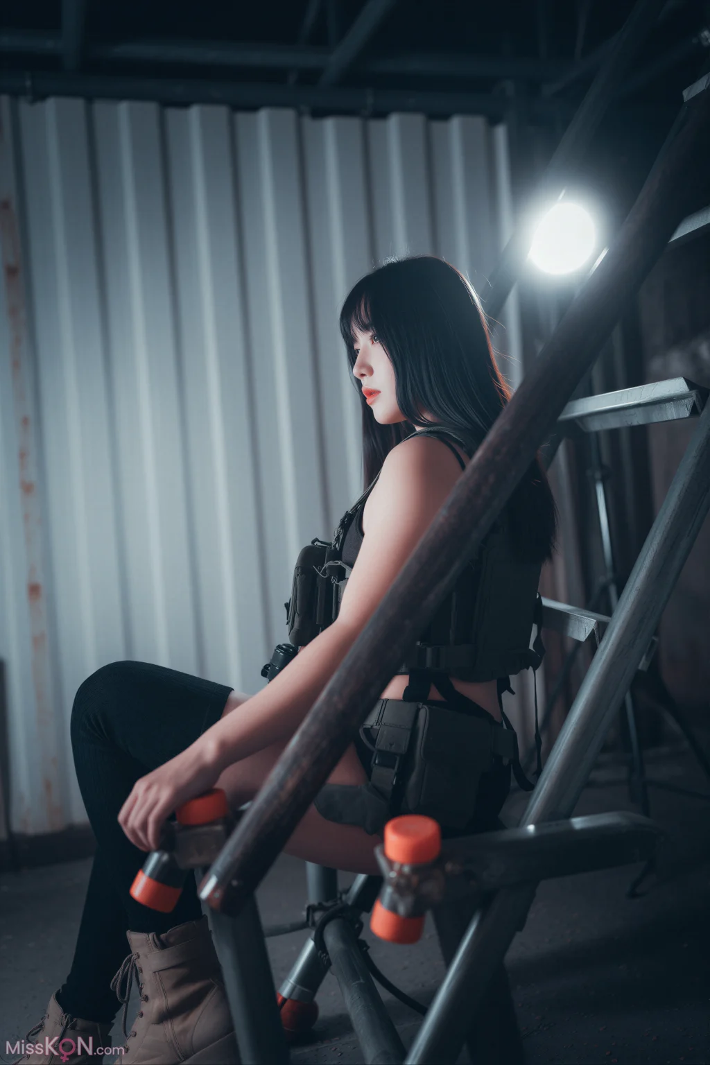 [AI Enhanced] DJAWA Photo: Pia (피아) – Loose and Tight Combat Green & Camo (76 photos) – Page 2