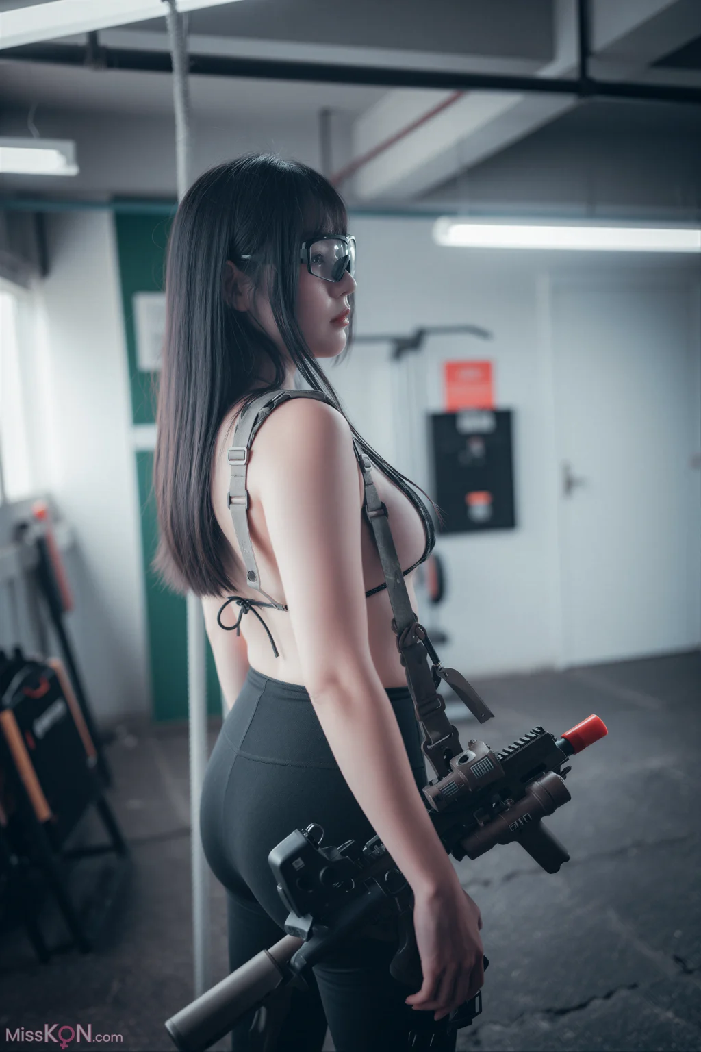 [AI Enhanced] DJAWA Photo: Pia (피아) – Loose and Tight Combat Green & Camo (76 photos) – Page 2