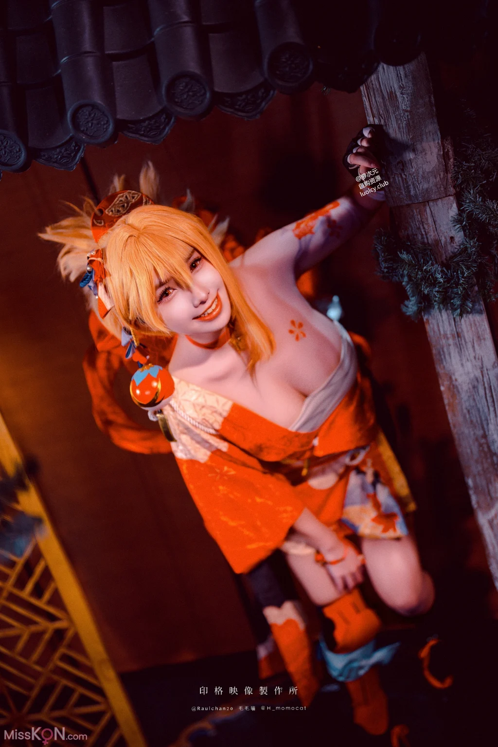 Coser@慕慕Momo: Yoimiya 夏祭的誘惑 (8K ver) (52 photos + 1 video)