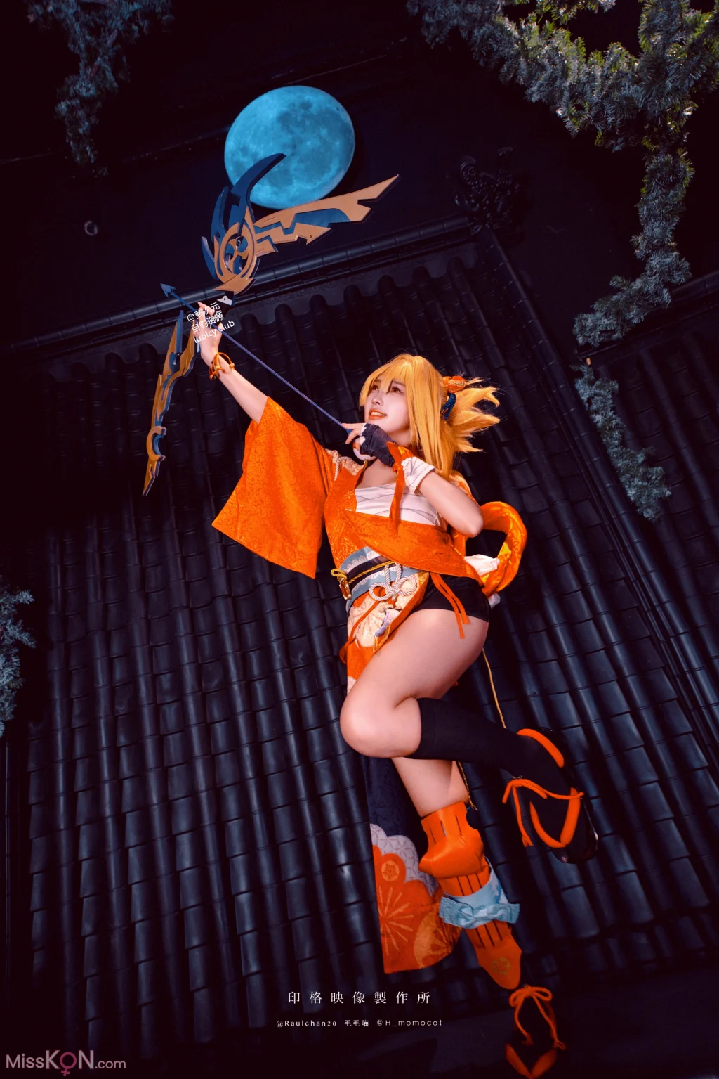 Coser@慕慕Momo: Yoimiya 夏祭的誘惑 (8K ver) (52 photos + 1 video)