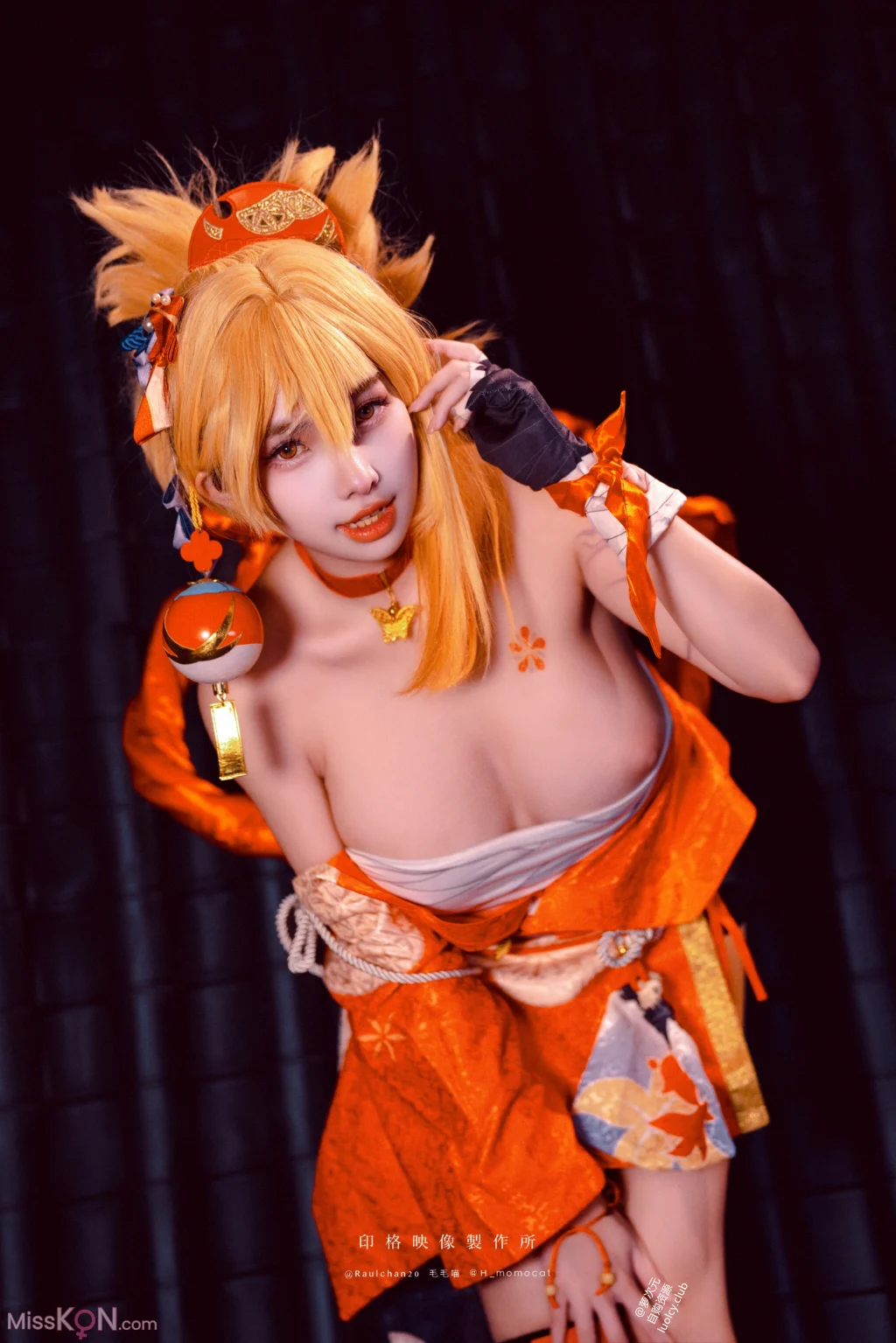 Coser@慕慕Momo: Yoimiya 夏祭的誘惑 (8K ver) (52 photos + 1 video)