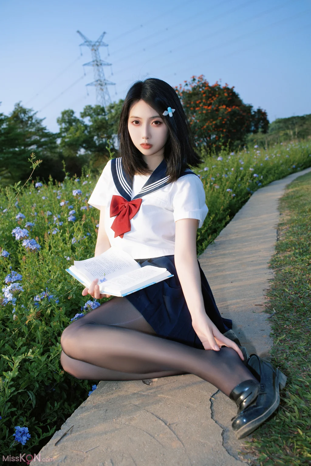 Coser@七只红豆: 蓝花JK (39 photos) – Page 2