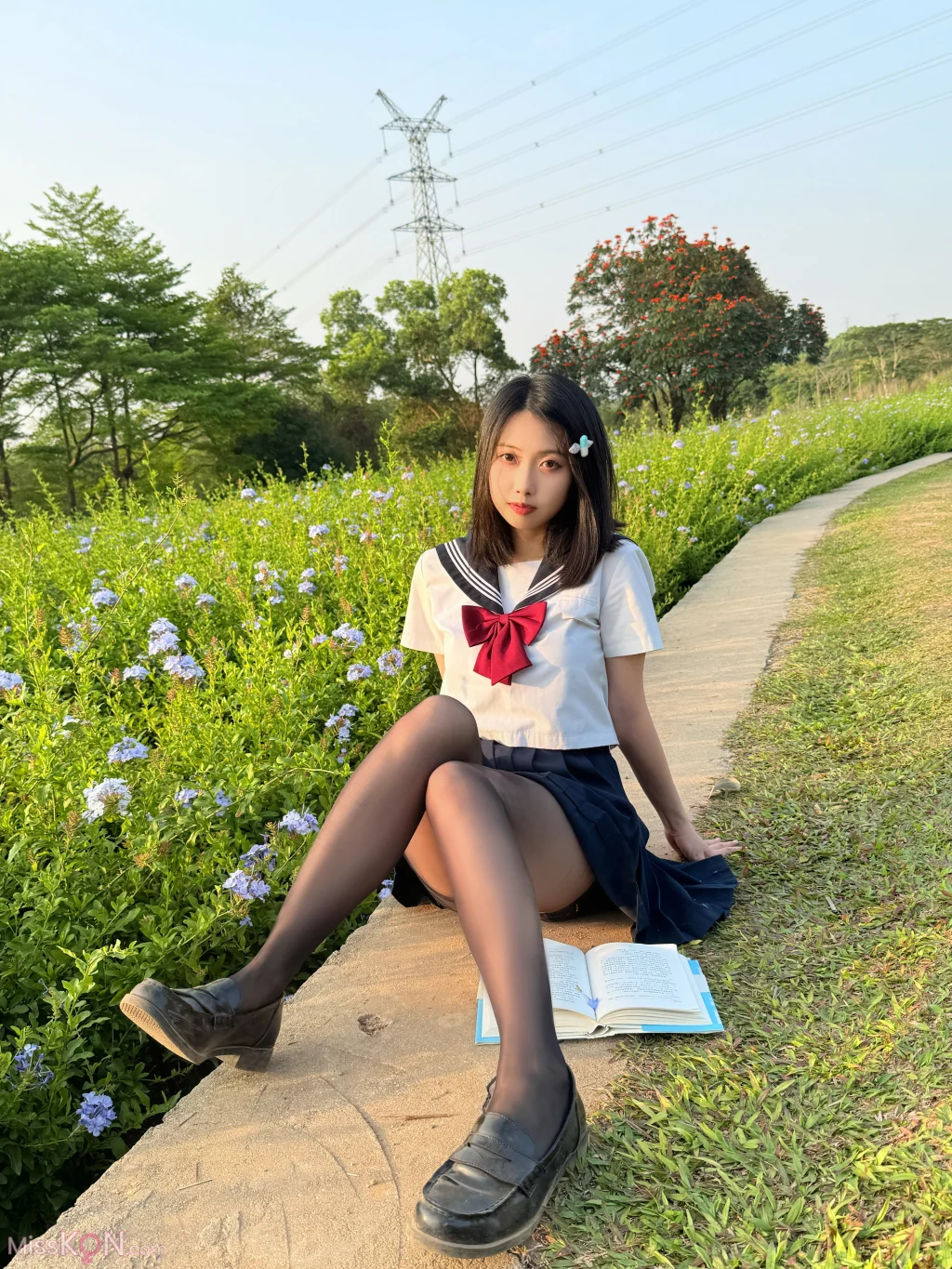 Coser@七只红豆: 蓝花JK (39 photos) – Page 2